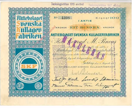 Svenska Kullagerfabriken, AB SKF