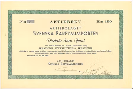 Svenska Parfymimporten, AB
