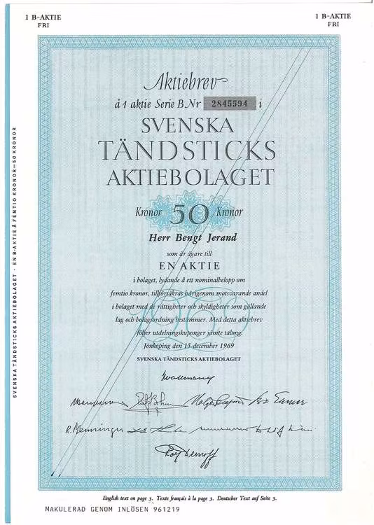 Svenska Tändsticks AB