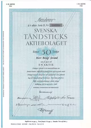 Svenska Tändsticks AB