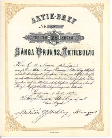 Sånga Brunns AB