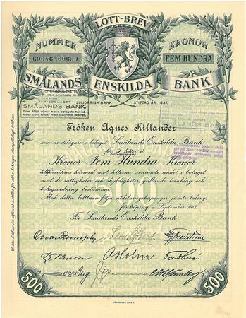 Smålands Enskilda Bank, AB,