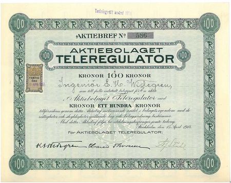 Teleregulator, AB
