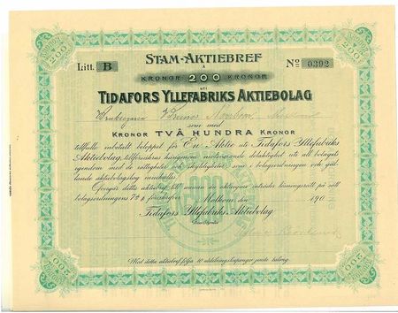 Tidafors Yllefabriks AB