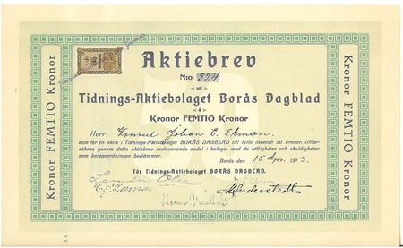 Tidnings AB Borås Dagblad