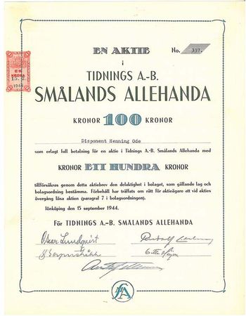 Tidnings AB Smålands Allehanda