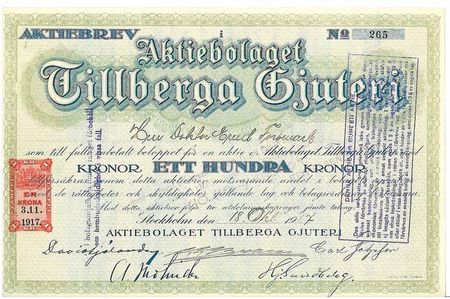Tillberga Gjuteri, AB