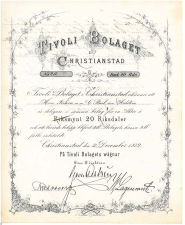 Tivoli Bolaget i Christianstad