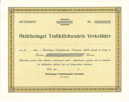 Trafikförbundets Verkstäder, AB