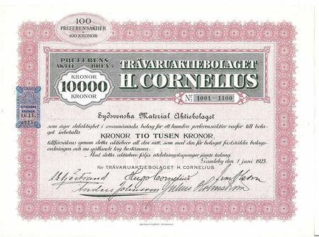 Trävaru AB H. Cornelius