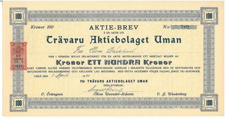 Trävaru AB Uman