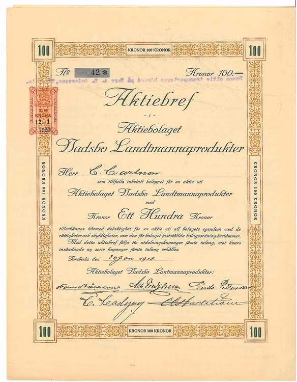 Vadsbro Landtmannaprodukter, AB