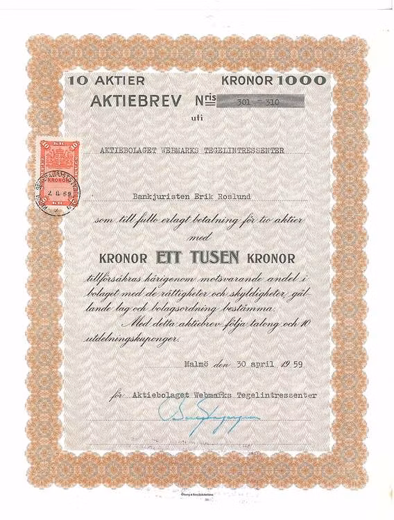 Webmarks Tegelintressenter AB