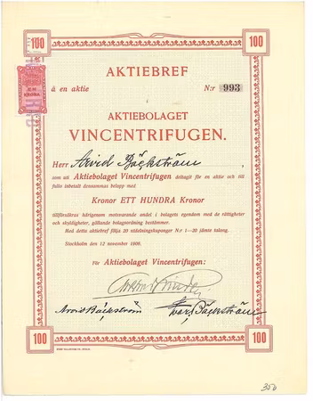 Vincentrifugen, AB