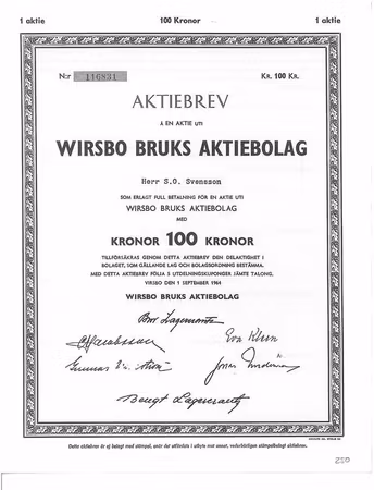 Wirsbo Bruk AB