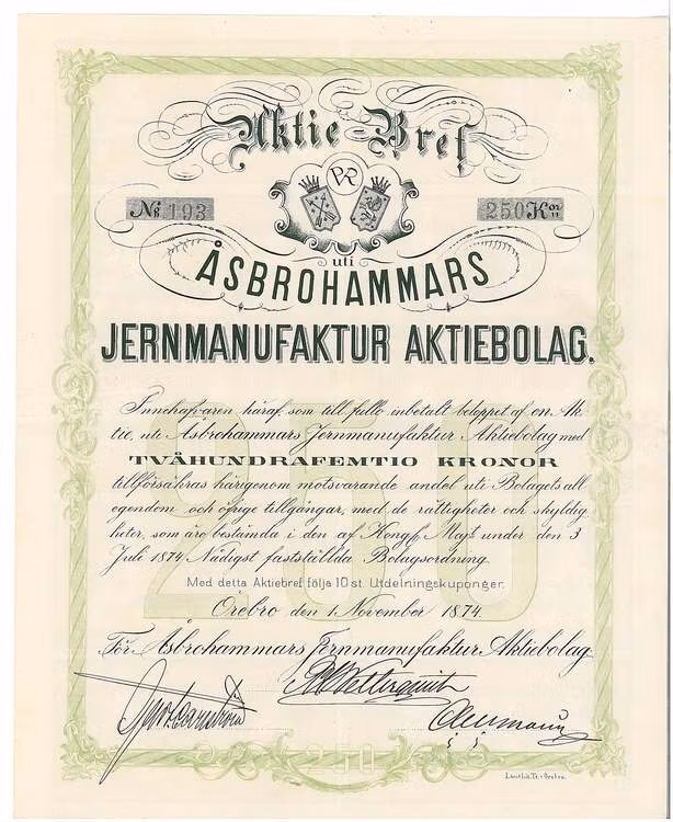 Åsbrohammars Jernmanufaktur AB