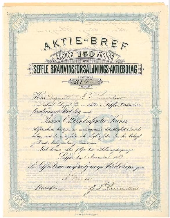 Seffle Bränvinsförsäljnings AB