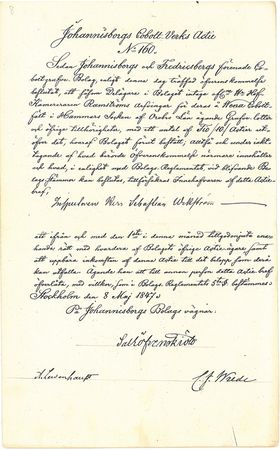 Johannesborgs Coboltverk 1847