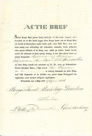 Borgå Sunds Bolag 1854