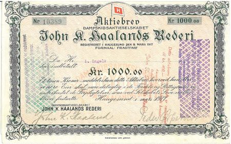 Johan K. Haalands Rederi AS