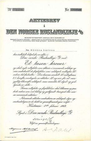 Den Norske Ruslandlinje