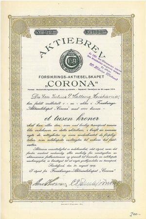 Forsikrings AS Corona