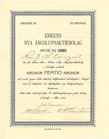 Erkens Nya Ångslups AB