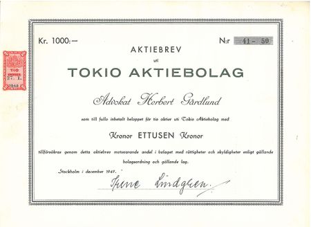 Tokio AB