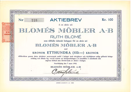 Blomés Möbler AB