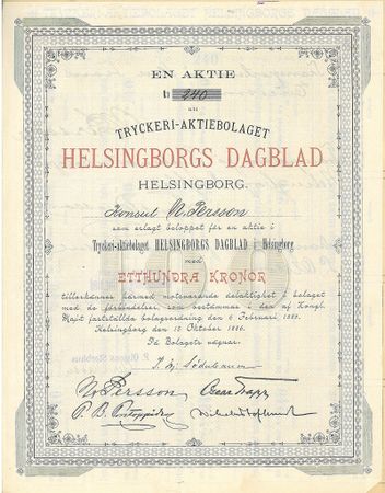 Tryckeri AB Helsingborgs Dagblad