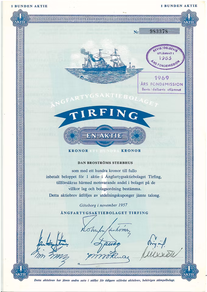 Ångfartygs AB Tirfing