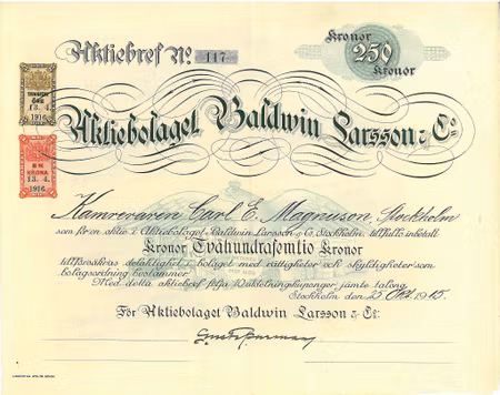 Baldwin Larsson & Co AB