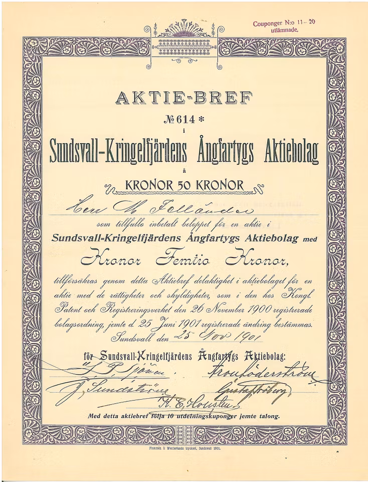 Sundsvall-Kringelfjärdens Ångfartygs AB