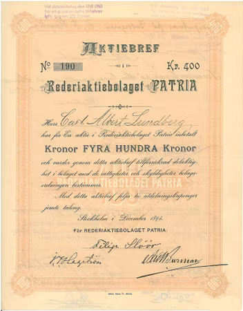 Rederi AB Patria