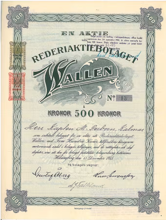 Rederi AB Wallen 1915