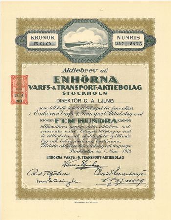 Enhörnan Varfs- & Transport AB
