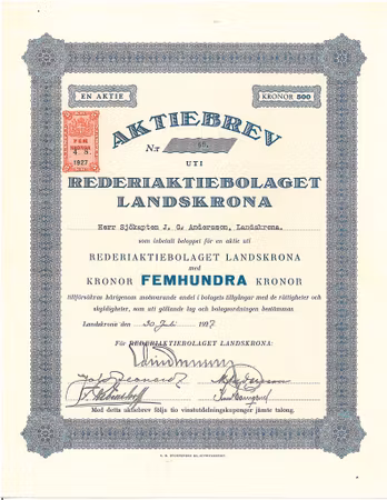 Rederi AB Landskrona