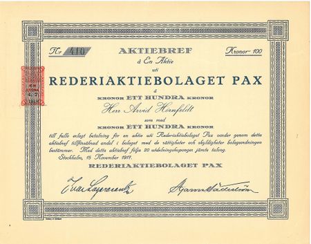 Rederi AB Pax