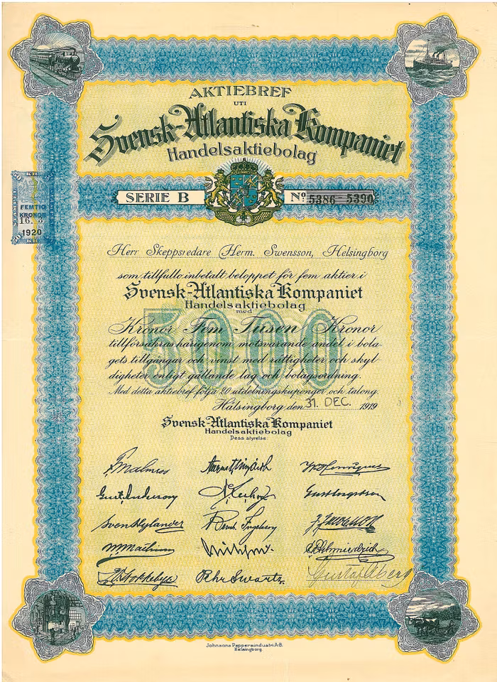 Svensk Atlantiska Kompaniet Handels AB