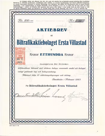 Biltrafik AB Ersta Villastad