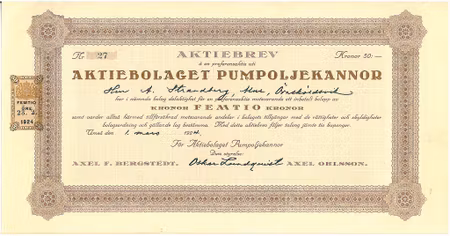 Pumpoljekannor, AB