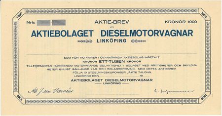 Dieselmotorvagnar AB Linköping
