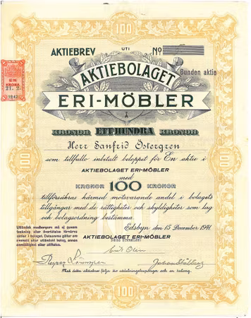 Eri-Möbler, AB