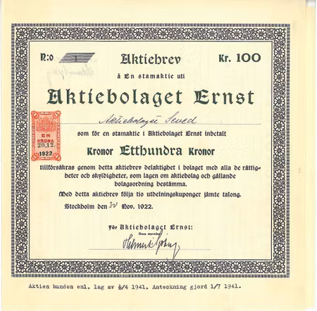 Ernst, AB
