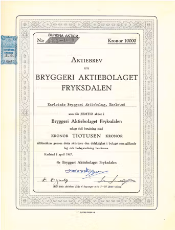 Bryggeri AB Fryksdalen