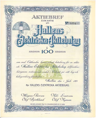 Hallens Elektriska AB