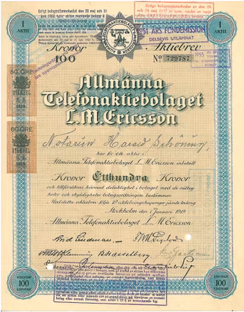 Allmänna Telefon AB L. M. Ericsson 1919