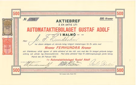 Automat AB Gustaf Adolf