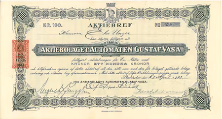Automat Gustav Vasa, AB
