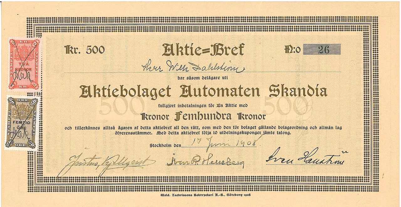 Automaten Skandia, AB